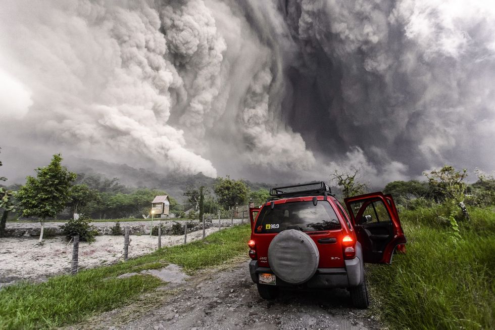 In juli 2015 werd de vulkaan Colima getroffen door een pyroclastische stroom Na een week van verhoogde activiteit werd de vulkaan plotseling weer rustig