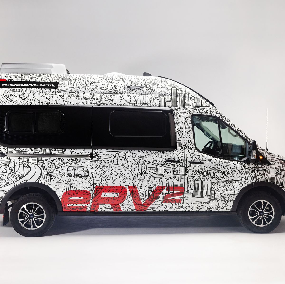 Winnebago eRV2 Concept: US-Firma zeigt ein Elektro-Wohnmobil