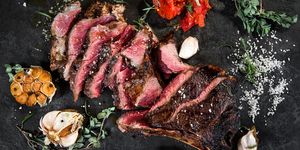 Flat iron steak, Cuisine, Steak, Dish, Red meat, Beef, Food, Brisket, Meat, Kobe beef, 