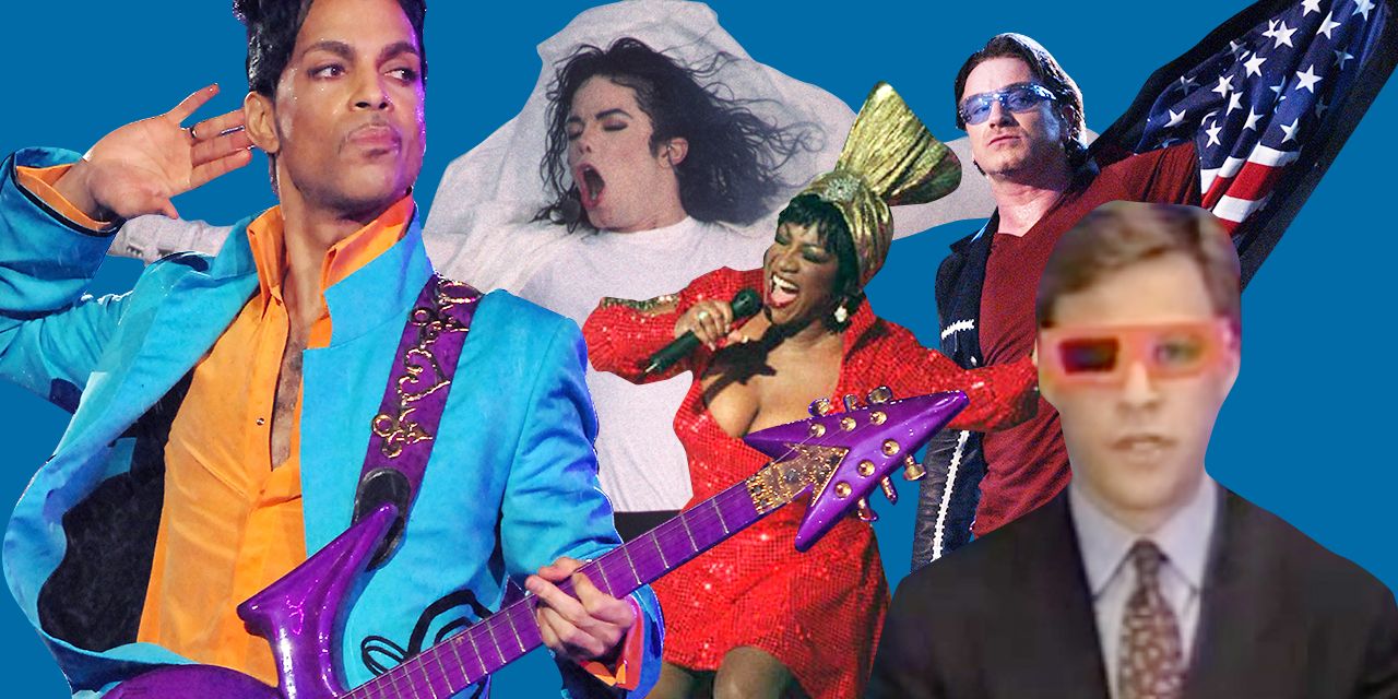 See the Evolution of the Super Bowl Halftime Show