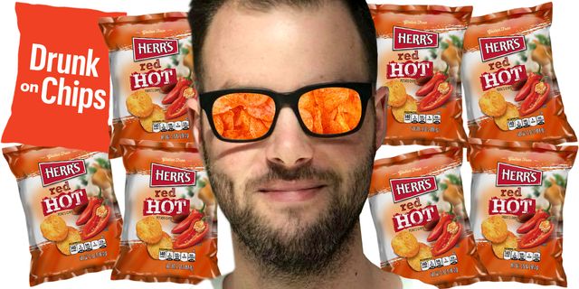 Hot Sauce Ripple Potato Chips – Herr's