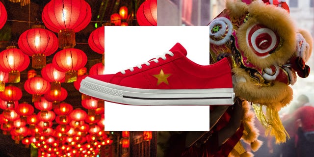 converse one star year of the dog