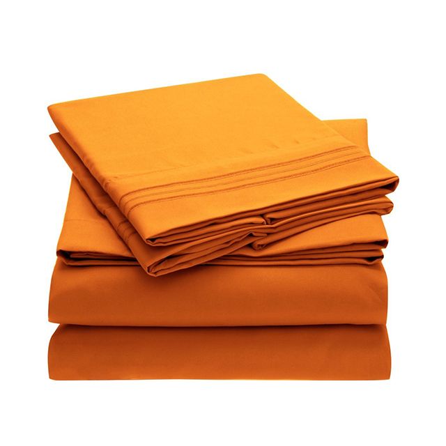 Orange, Linens, Rectangle, Leather, 