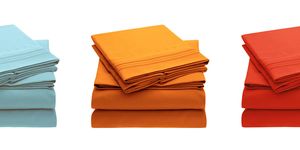 Orange, Linens, Rectangle, Leather, 