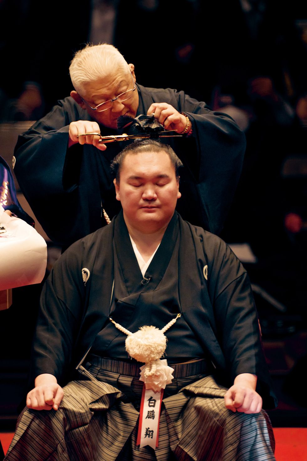 白鷗,相撲,sumo,宮城野親方,断髪式