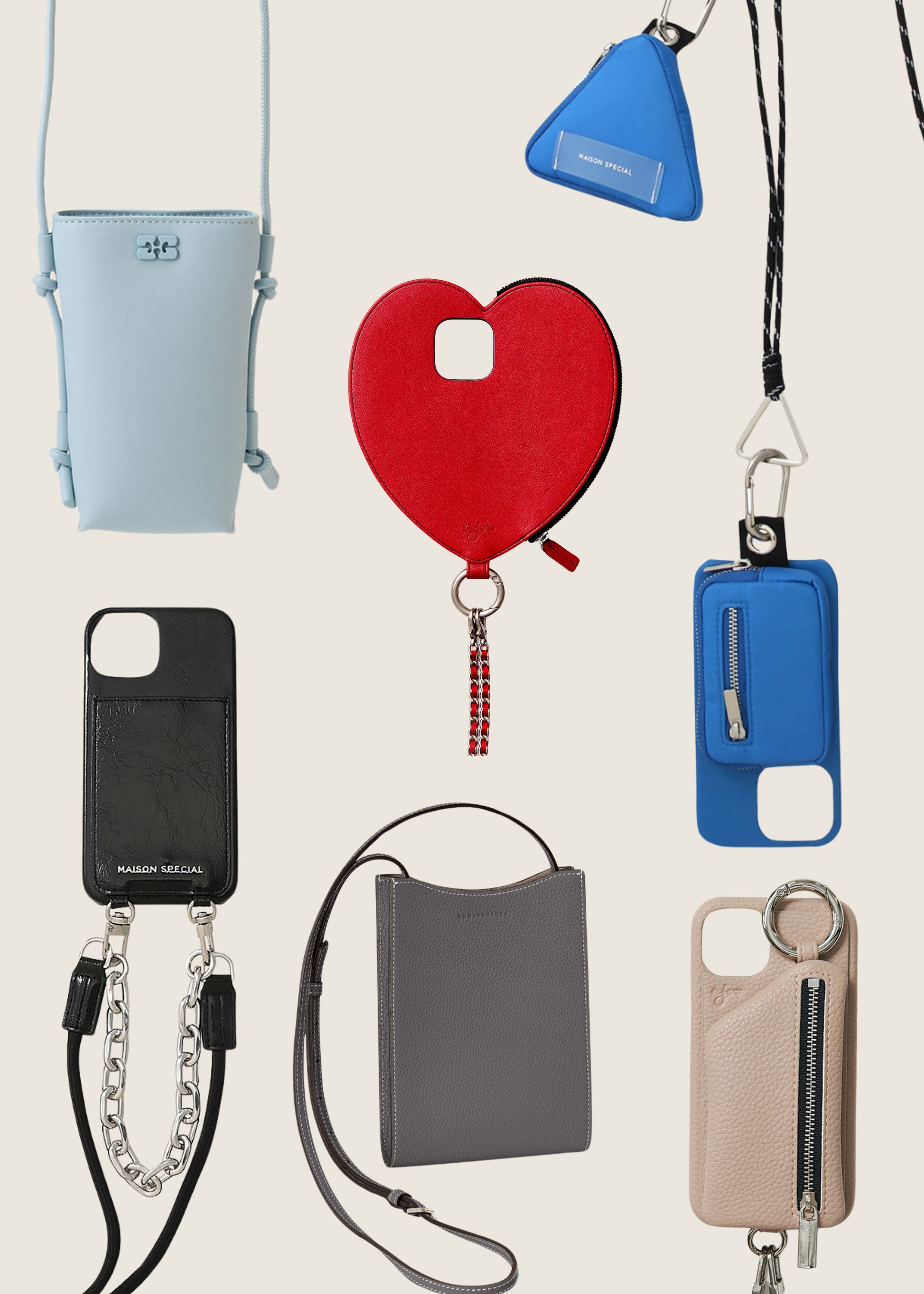 【シンプル上品】フォンホルダー スマホショルダー 大人気 MURA スマホショルダー レディース 本革 ブランド ストラップ