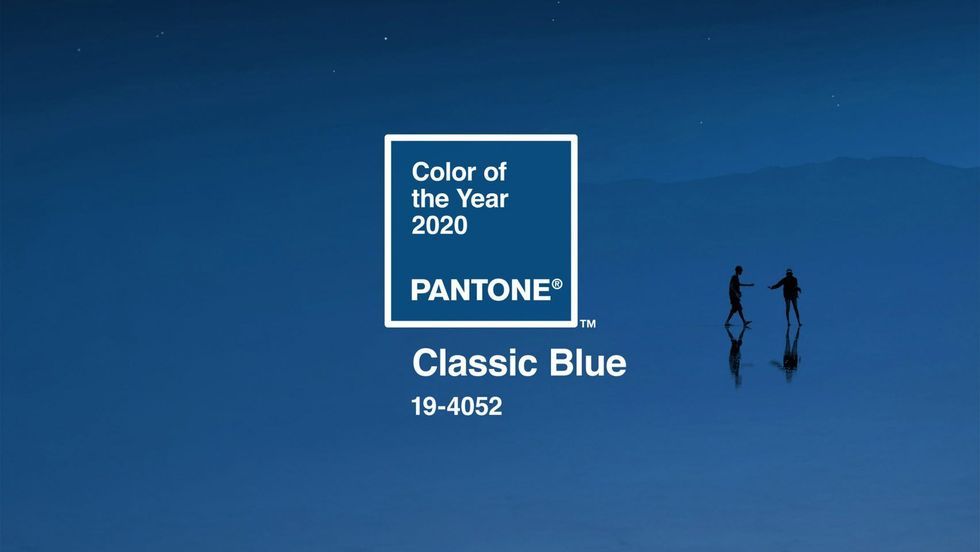 PANTONE 2020年度代表色經典藍（Classic Blue）