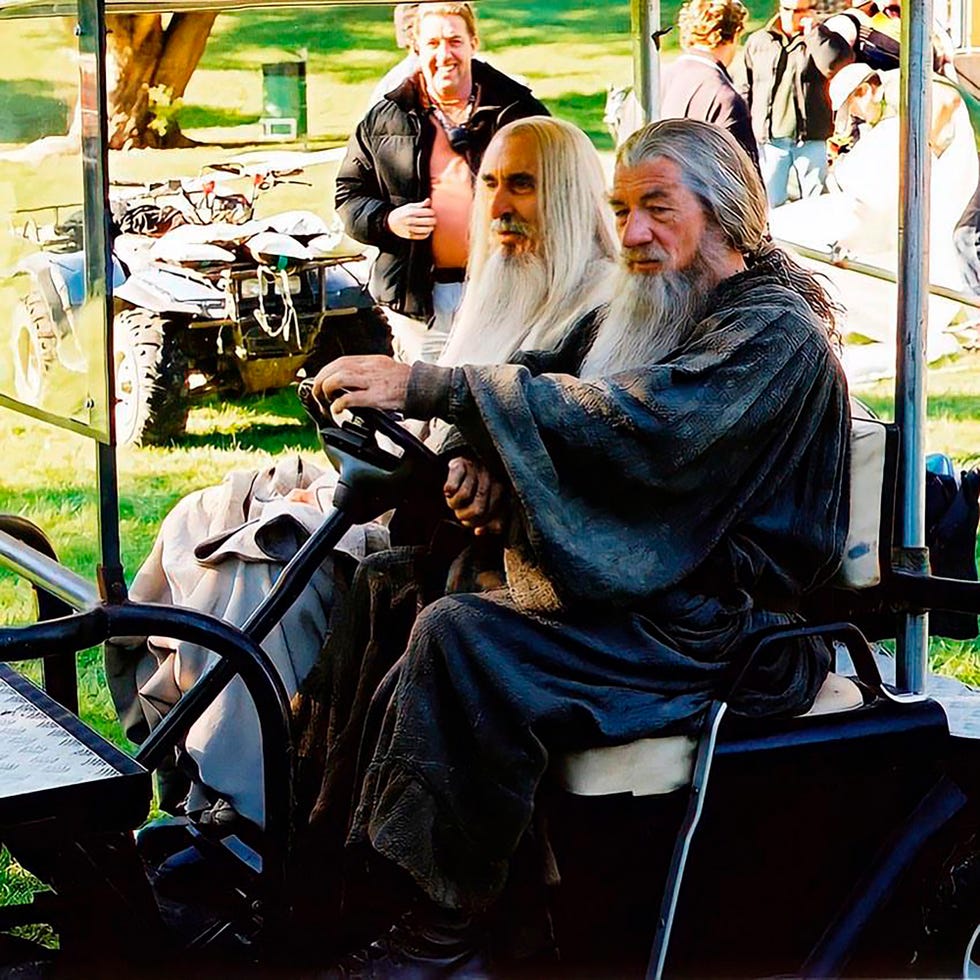 ian mckellen como gandalf en el señor de los anillos