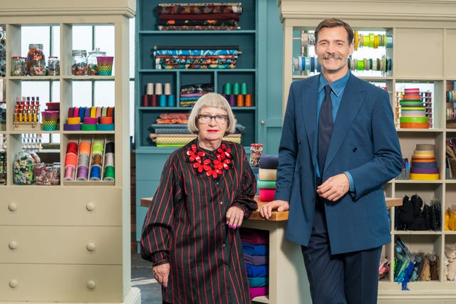 Sewing Bee's Esme Young and Patrick Grant share fabric advice