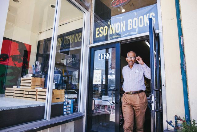 eso won books’ james fugate began his indie bookstore journey after reading the self help book what color is your parachute
