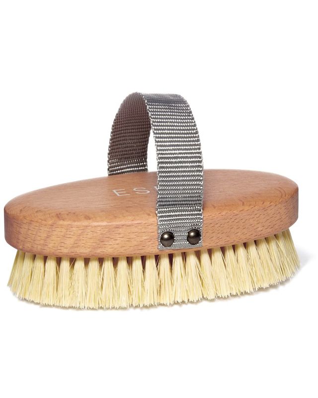 Walnut Wood Dry Body Brush by Cowshed