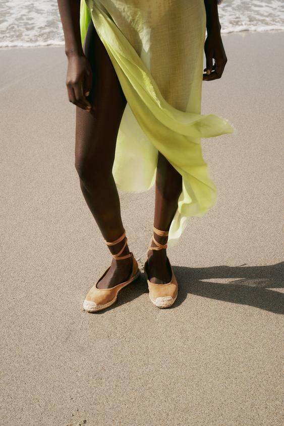 Ballerine gialle zara shop