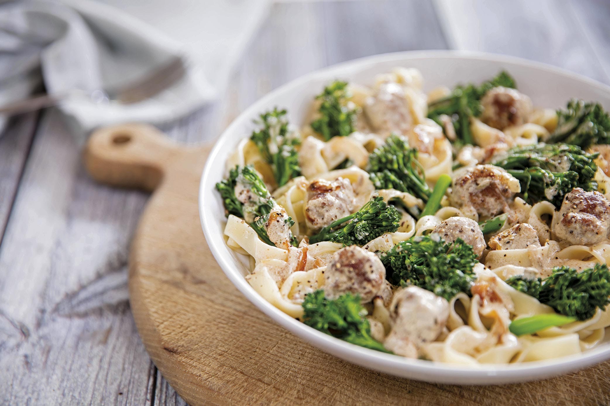 espaguetis carbonara con bimi