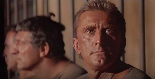 Espartaco (1960) Kirk Douglas