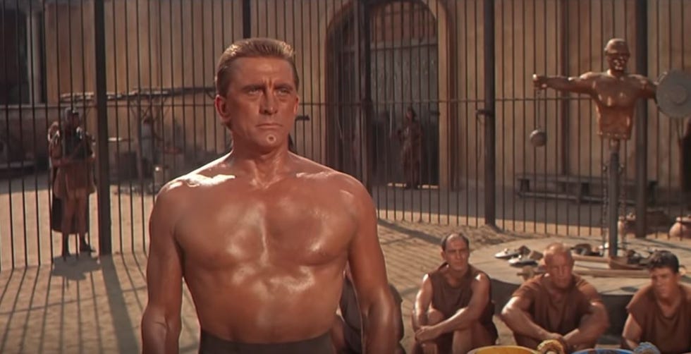 Espartaco (1960) Kirk Douglas