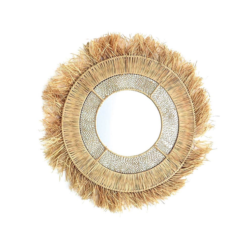 Espejo de sisal Loully