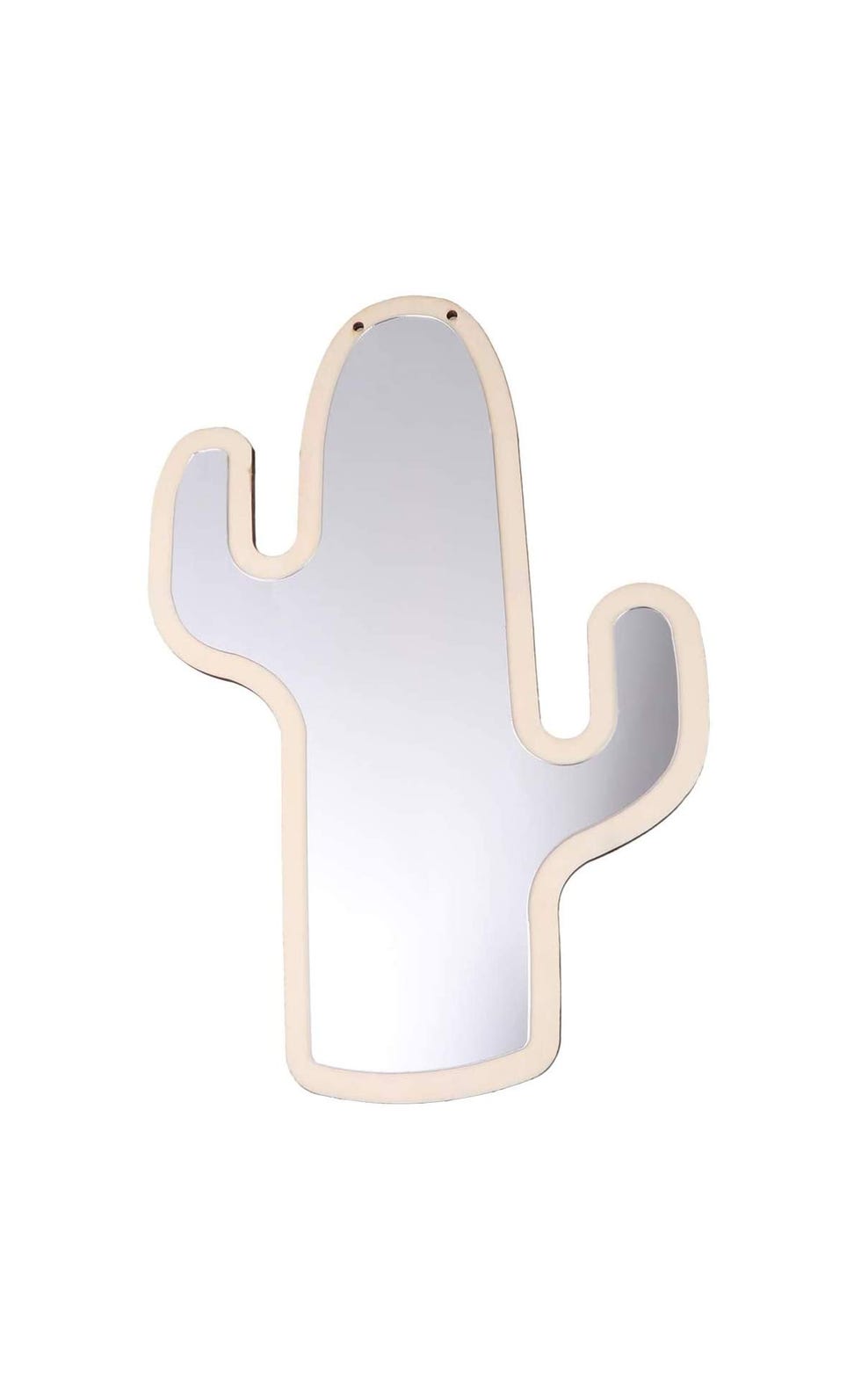 espejo con forma de cactus