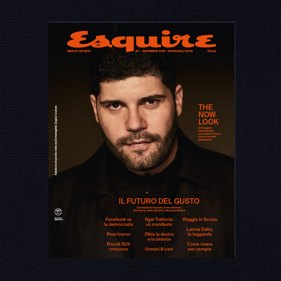 Salvatore Esposito - Esquire Italia: in edicola il nuovo maschile di Hearst