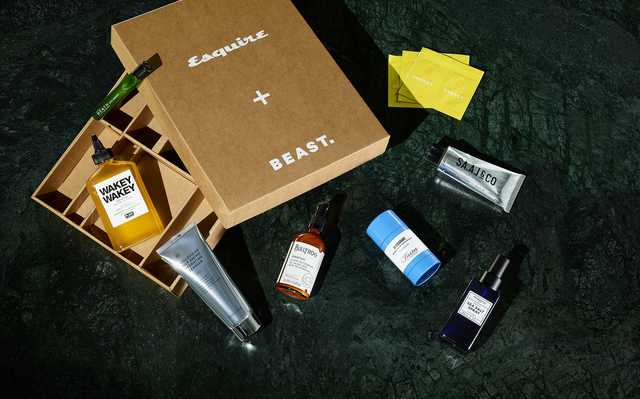 Introducing The Esquire + Beast. Grooming Box