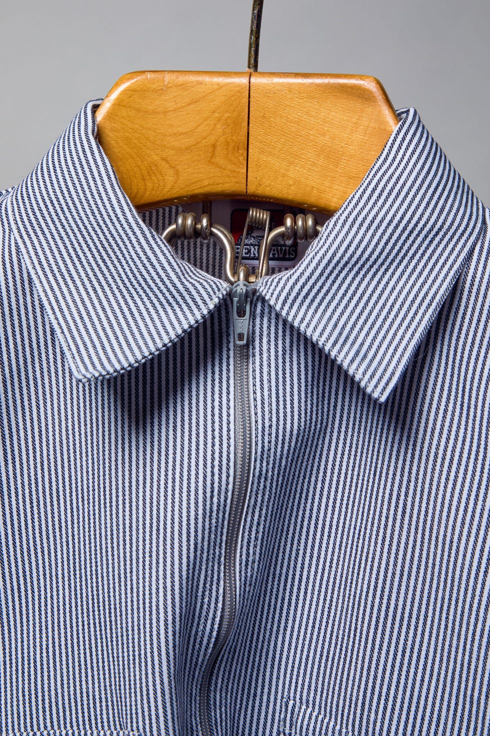 camisa de trabalho ben davis com zíper 1/2