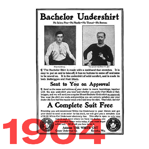 tシャツの歴史