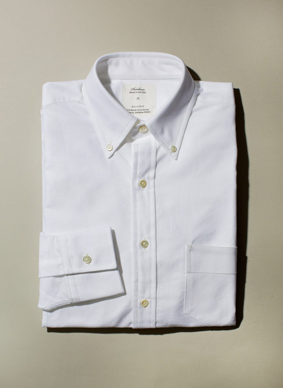 an oxford cloth button down by billy reid