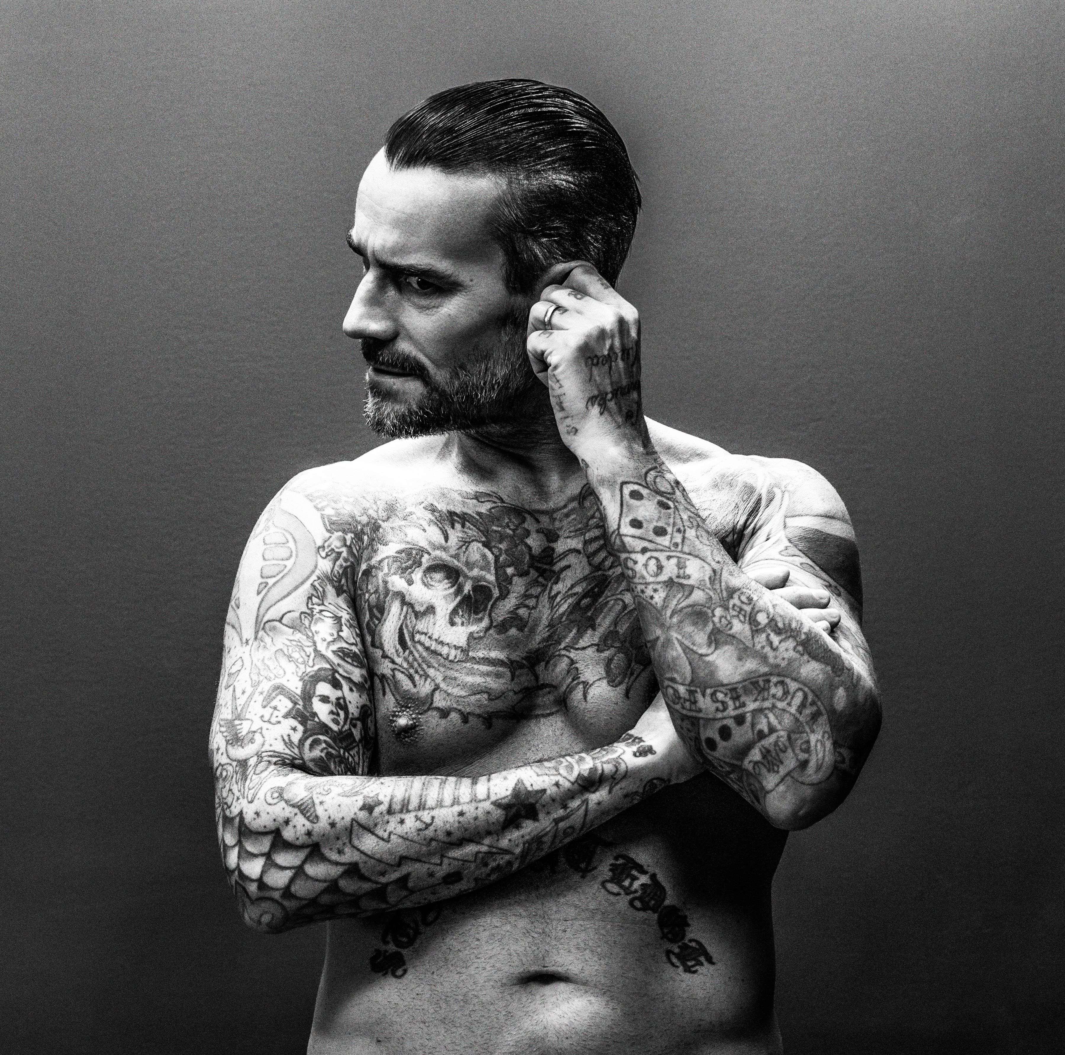 How many Tattoos does CM Punk have