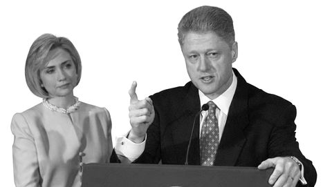 Pres. Clinton Denies Lewinsky Affair
