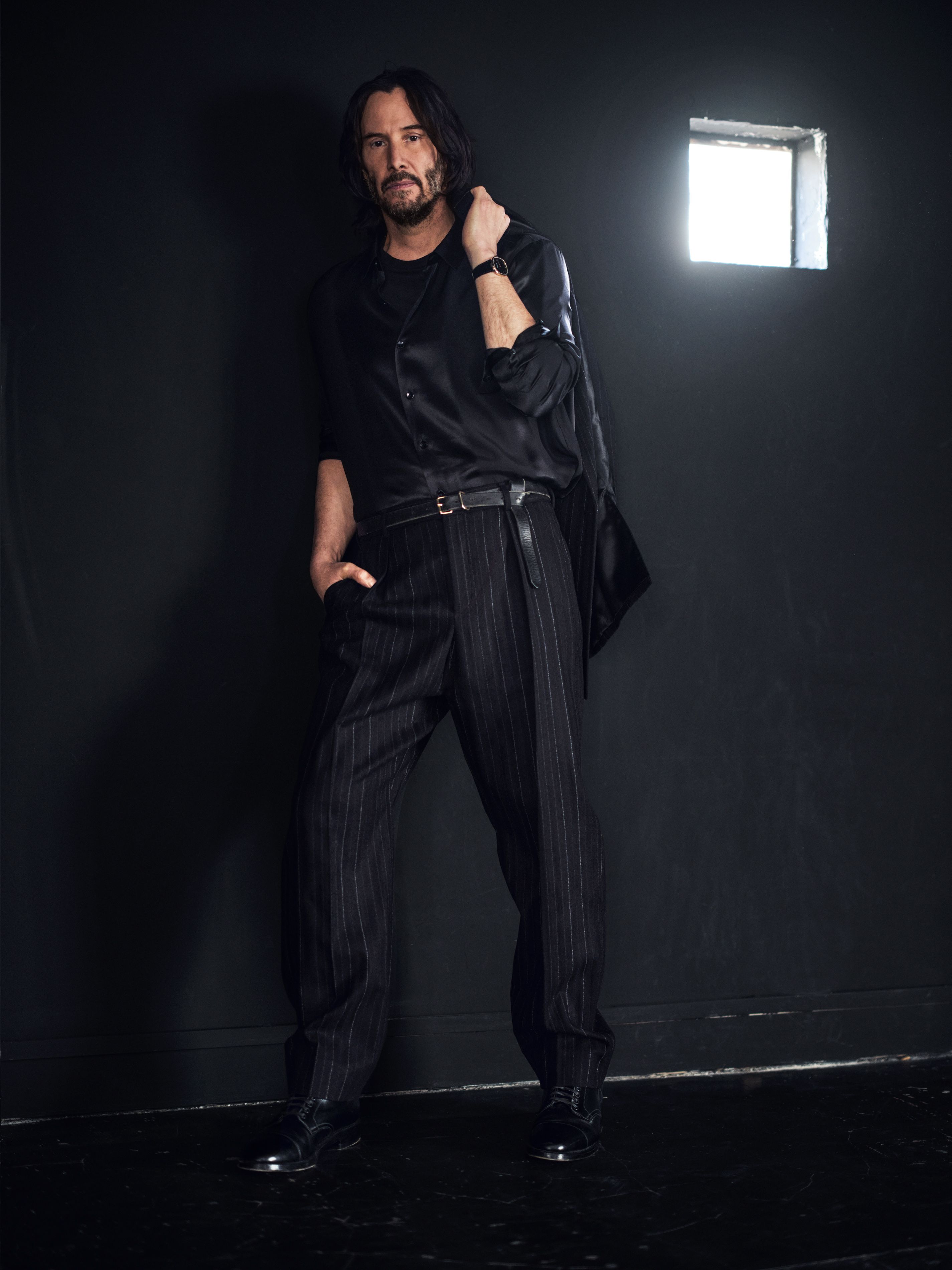 Keanu reeves model outlet saint laurent