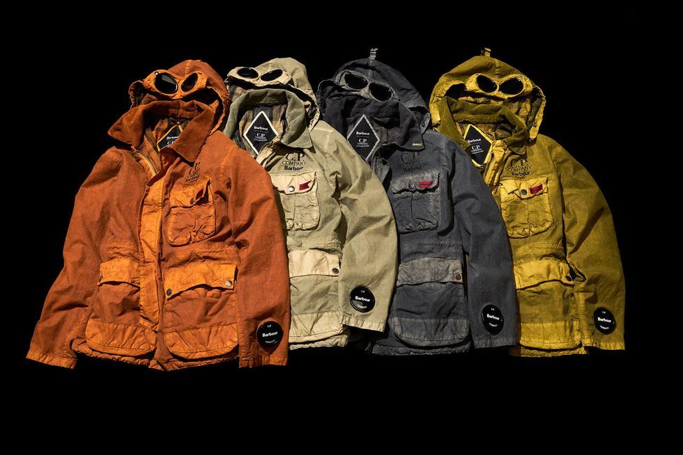 cp company LA MILLE JACKET ゴーグルジャケット-