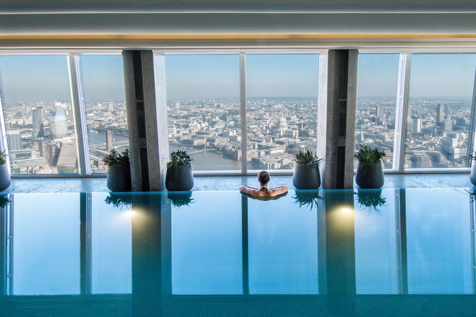 london hotels with pools