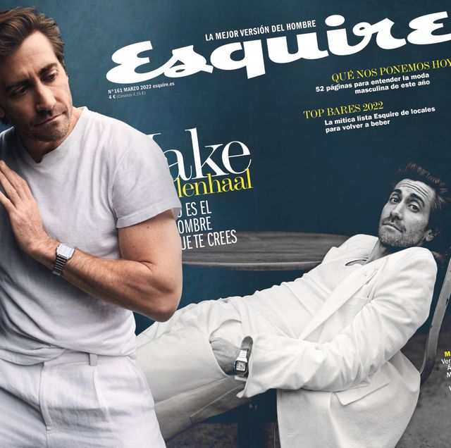 el actor jake gyllenhall, portada del número de marzo de 2022 de la revista esquire