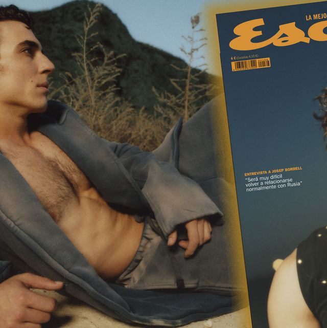 el actor miguel herrán, portada del número de septiembre de 2022 de la revista esquire