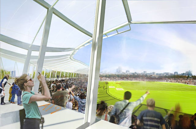 nuevo estadio vallehermoso