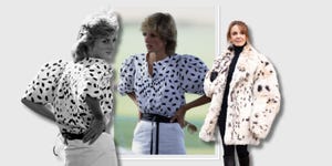 el estampado dalmata que lady di hizo famoso vuelve a ser tendencia segun jacquemus y paris