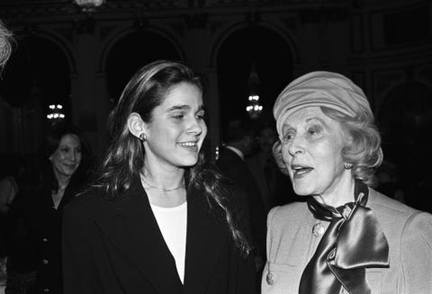estee lauder con su nieta aerin lauder en nueva york