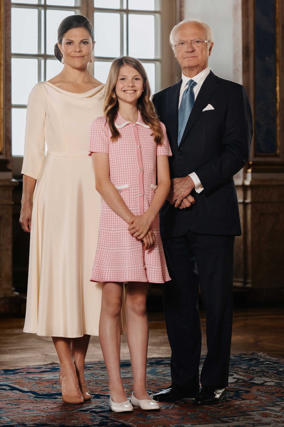 estela de suecia, las imagenes mas emotivas de la hija mayor de victoria de suecia y el principe daniel
