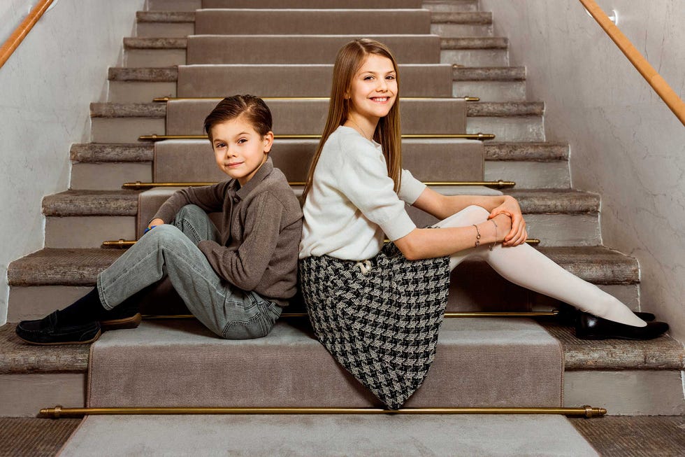 estela de suecia, las imagenes mas emotivas de la hija mayor de victoria de suecia y el principe daniel