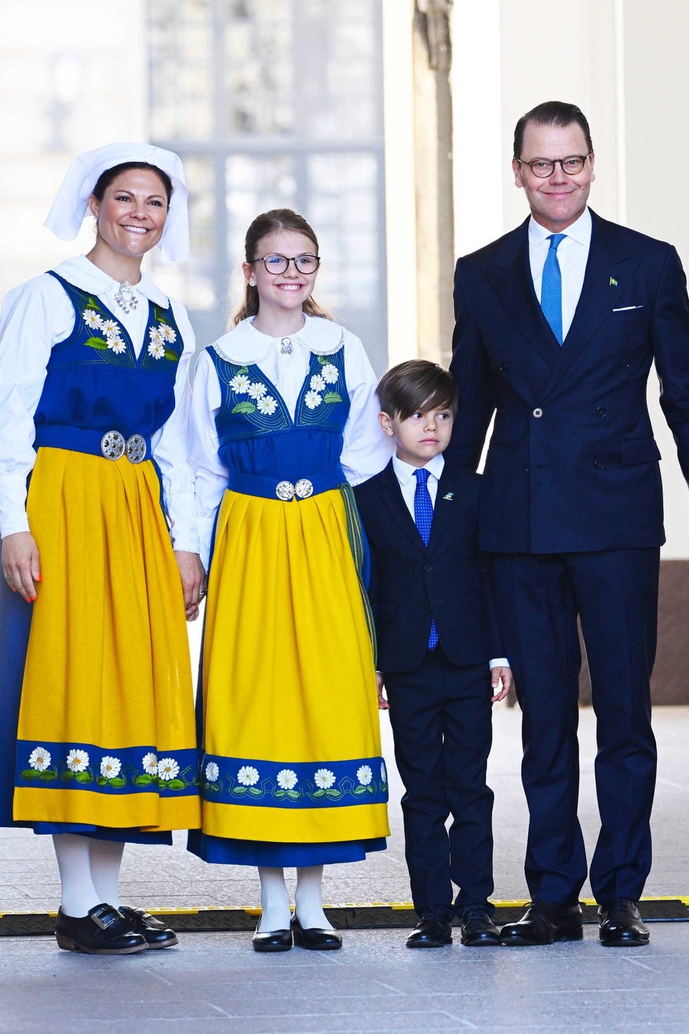 estela de suecia, las imagenes mas emotivas de la hija mayor de victoria de suecia y el principe daniel