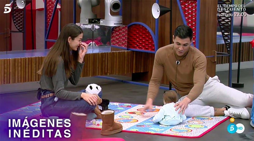 Estela Grande y Kiko Jiménez muy unidos