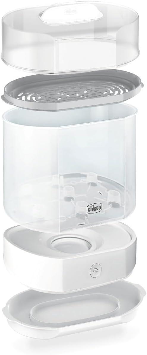 esterilizador eléctrico cristal y plastico