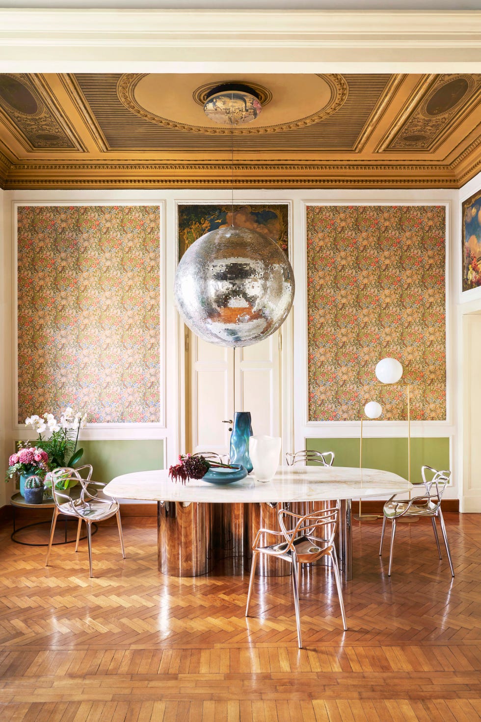 cristina fogazzi milan home dining room