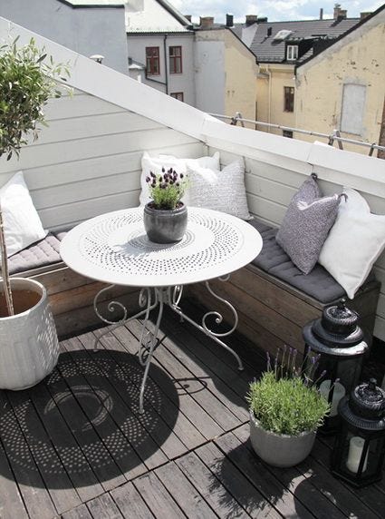 ideas para decorar balcones y terrazas