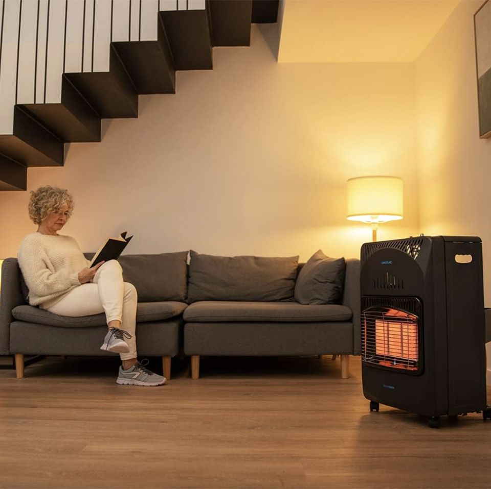 Estufas eléctricas y de gas baratas para calentar tu casa