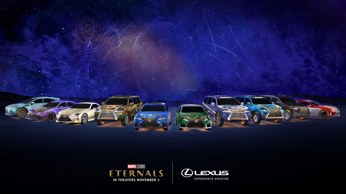 preview for Lexus y Marvel Studios unen sus caminos con 'Eternals'
