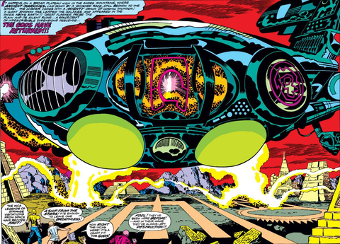 Eternals spaceship, Marvel Comics
