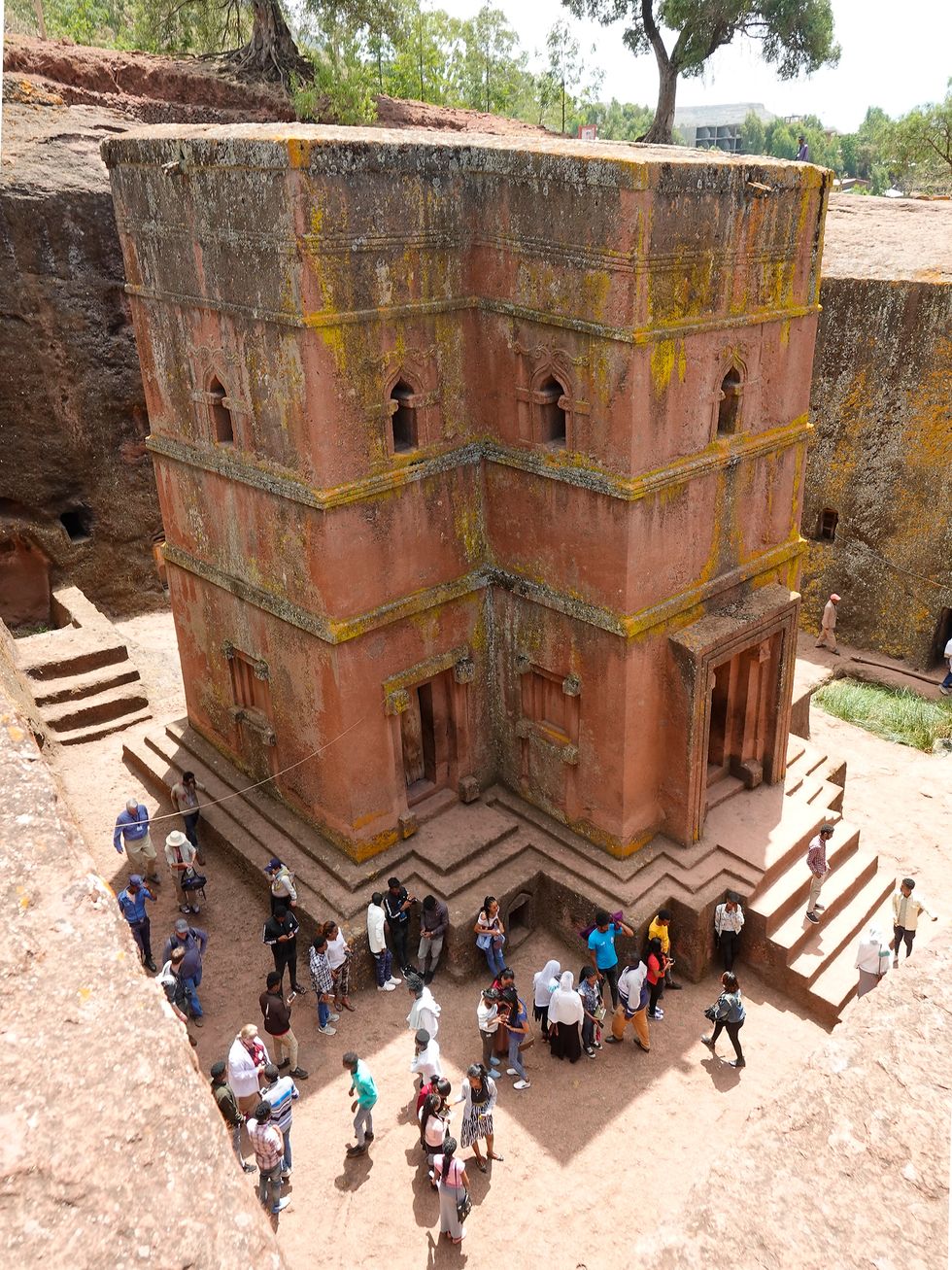 Lalibela Ethiopia stone church