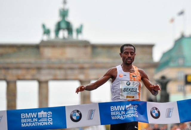 Kenenisa Bekele, a dos segundos del récord mundial de Kipchoge en Berlín