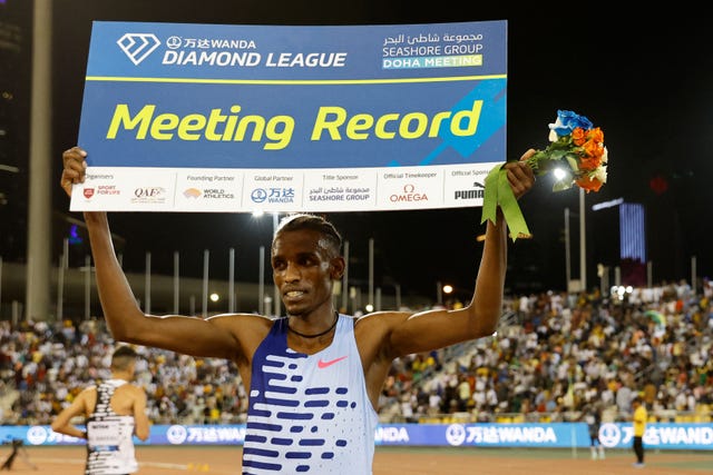 lamecha girma gana la liga de diamante de doha