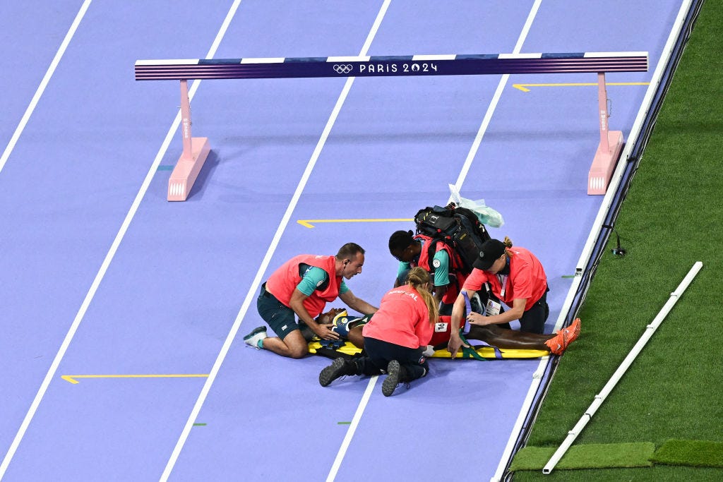 Scary Moment as Steeplechase World Record Holder Stretchered Off After Fall